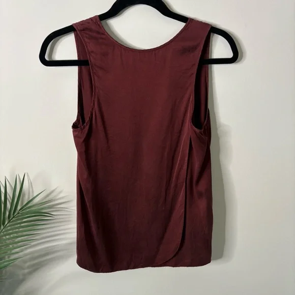 LUNYA Washable Silk Tank Top Red - Picture 3 of 5